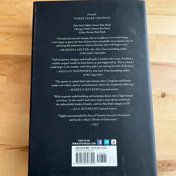 One Dark Throne Hardcover Book - Picture 3 of 3